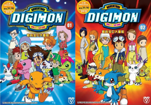 Digimon Adventure 01+02 Vol.1-104 END [English / Japanese Dubbed] Anime DVD