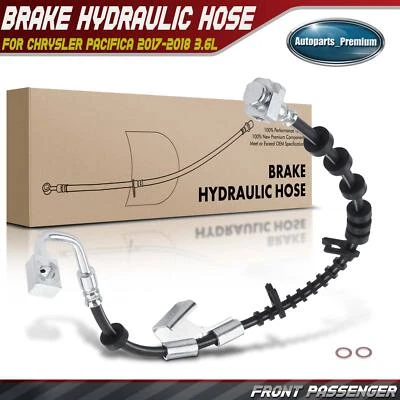 Manguera hidráulica de freno delantero derecho para Chrysler Pacifica 2017-2018 3,6 L 68223522AB Foto 1 de 4