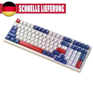 K98 Mechanical Keyboard Type-C Wired Gaming Keyboard for PC(Blue Yellow Axis) - Bild 1 von 12