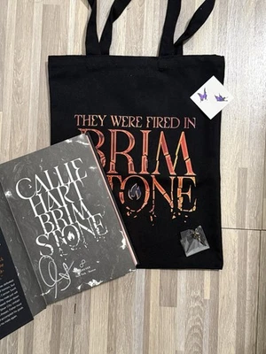 SIGNED Brimstone DELUXE EDITION by Callie Hart w/ MERCH - Image 1 of 4