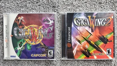 Dreamcast Giga Wing and 2 (Sega, 2000) Authentic Complete CIB -Tested - Image 1 of 4