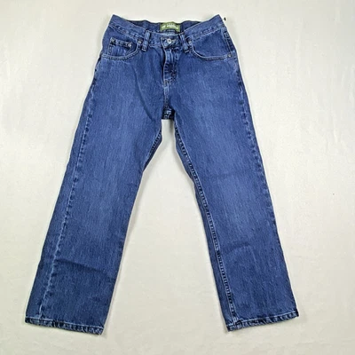Lee Jeans Niños 12 Husky Premium Select Relajado Recto Ajustable Cintura Azul Foto 1 de 4