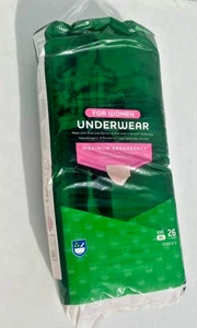 Rite Aid Women's Disposable Adult Incontinence Underwear Depend Size XL-26 count - Picture 1 of 8