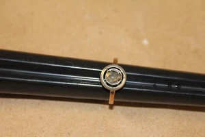 antique Victorian gold 18kt diamond ring size 6 - Picture 1 of 10