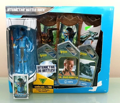 RARO! "Avatar 2009 - Jake Sully 4"" figura de acción paquete de batalla interactivo - sellado" Foto 1 de 2