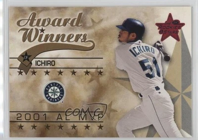 2002 Leaf Rookies & Stars Award Winners Ichiro Suzuki Ichiro #299 HOF - Image 1 of 2