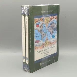 The Great Courses: The American Revolution • Parts 1 & 2 • 12 CDs + Book NEW - Bild 1 von 7