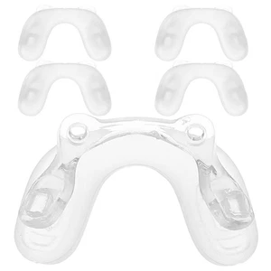 5pcs Silicone Eyeglass Nose Pads: Transparent Non-Slip Nose Pads For Glasses - - Picture 1 of 17