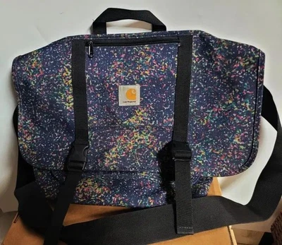 Carhartt Women Bag Parcel Cross Multi Blue Item / D Unisex Limited Edition VHTF - Image 1 of 4