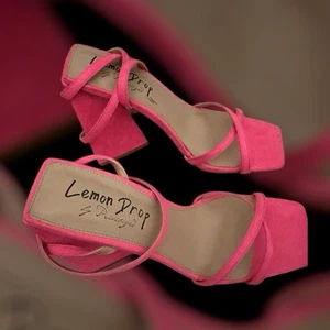 Lemon Drop by Privileged Pink Hadley Plateau Heels Privileged Dolls Kill 7,5 - Bild 1 von 11