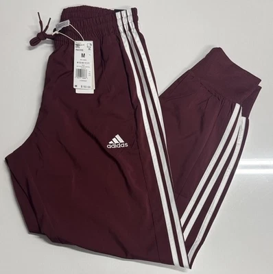 Adidas Joggers Mens Medium Burgundy - Image 1 of 4