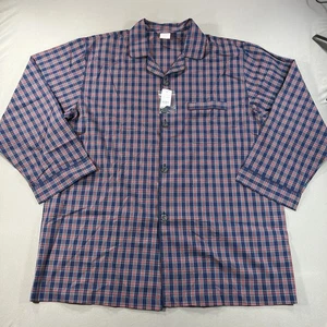 Camisa Top Pijama Rojo A Cuadros Brooks Brothers De Colección Para Hombre Talla XL - Imagen 1 de 7
