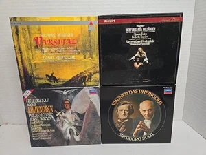 Richard Wagner Opera Lot Cds Lohengrin DasRheingold DerFliegende Parsifal - Foto 1 di 3