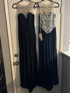 JASZ COUTURE 5476 Black Formal Prom Wedding Pageant Dress NWT Size 2, 4, 6 - Picture 1 of 4
