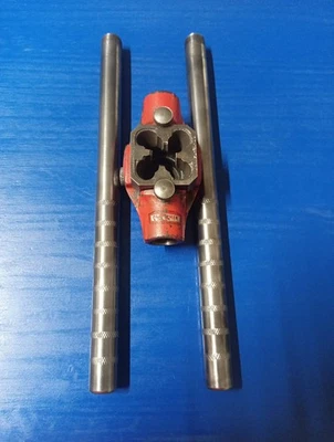 Vintage Craftsman manual Pipe Threader 1/2" Die 2 handle 29 long - Image 1 of 4