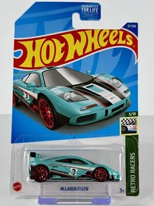 Hot Wheels - McLaren F1 GTR (azul cian claro) - Imagen 1 de 1