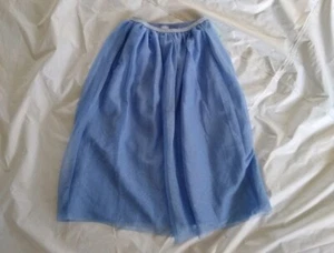 Cat & Jack™ Girl's Pariwinkle Easygoing Blue Sparkly Tulle Maxi Skirt Sz L(10/12 - Picture 1 of 12
