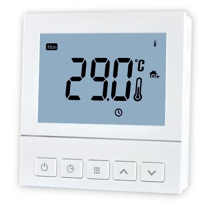 Digital Weekly Programmable LCD Water Underfloor heating Room Heating Thermostat - Image 1 of 4