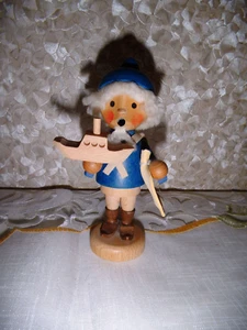 Sandmännchen, Räuchermännchen, unberaucht, 13cm, Erzgebirge, Rarität, ohne OV - Bild 1 von 3