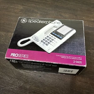 GE Pro Series 2 Line Freisprecheinrichtung Home Office Telefon 2-9435 Vintage Telefon - Bild 1 von 11
