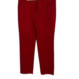Banana Republic Girls Pants  Color Red   Size 8 Sku 2375 - Picture 1 of 11