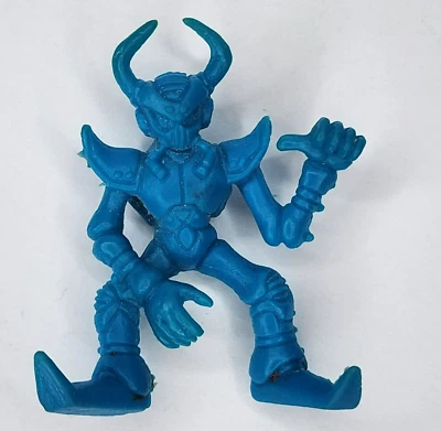 Mega Man Rockman 1.5" Boomer Kuwanger Dark Blue Rubber Keshi Mini Figure Bandai - Image 1 of 3