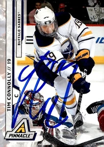 Tim Connolly - Signed 2010-11 Panini Pinnacle Card #175 - Picture 1 of 2