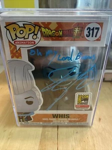 Funko Pop - DBZ Whis (metálico) - Firmado por Ian Sinclair SDCC 2018 con armadura - Imagen 1 de 8