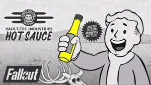 Coney Island Saucery Fallout Vault-Tec Industries Hot Sauce - Picture 1 of 6