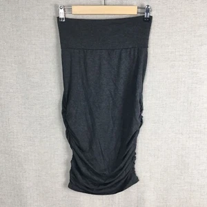 Abito loungewear Naked Undies taglia 2 gonna senza spalline top grigio antracite tubo morbido - Foto 1 di 5