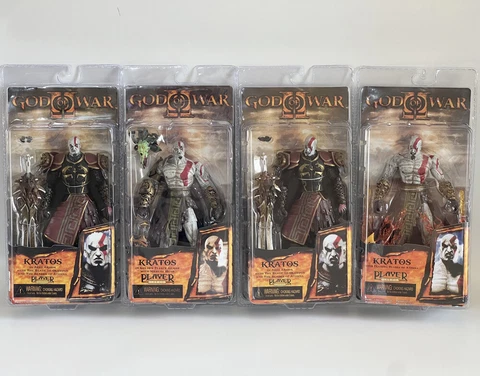 NECA God of War 2 II KRATOS In Ares Armor Blades of Athena 7" PVC Action Figure Cover