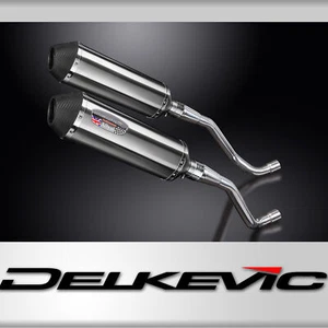 Yamaha XT660X XT660R 2004-16 Slip On 13.5" X-Oval Stainless Exhaust Muffler Kit - Picture 1 of 4