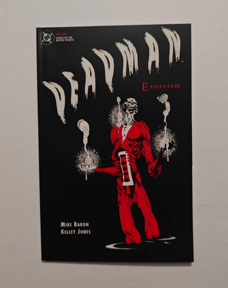 DEADMAN: EXORCISMO - LIVRO UM - KELLEY JONES, MIKE BARON - 1992 DC TPB Prestige quase perfeito - Imagem 1 de 4