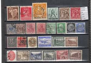 LOT  STAMPS GERMANY REICH USED   (L44408) - Picture 1 of 1