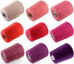 100g Kaschmirwolle Nm. 2/28 Cashmere 100%Kaschmir Strickmaschine Kone 235€/kg - Bild 1 von 51