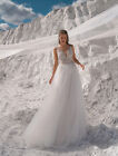 Wedding dress EM-018, $659, A-Line, lace wedding dress