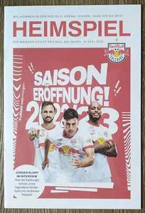 official Programme Friendly Match 27/7/2022 RB Salzburg v Liverpool FC - Picture 1 of 7