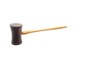 TOLLER VINTAGE 2 OZ JUWELIERE UHRMACHER PALISANDERKOPF HAMMER BF17 - Bild 1 von 5