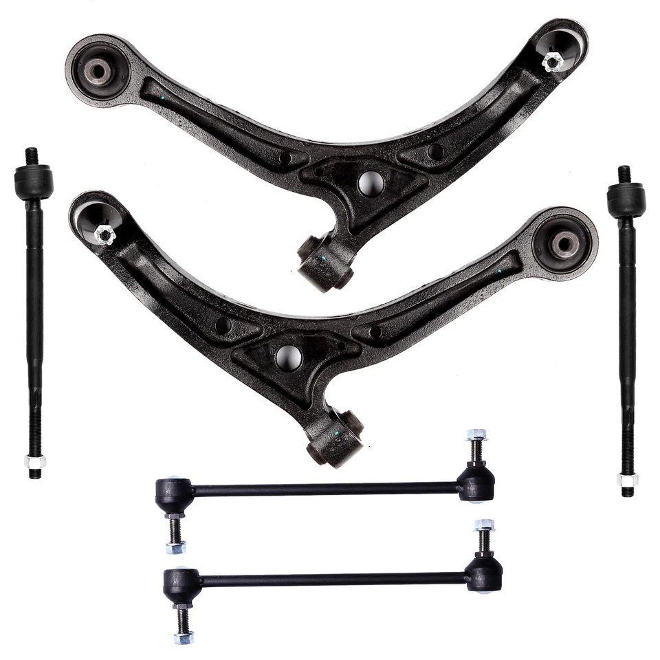 For 1999-2001 Honda Odyssey 6PCS Front Lower Control Arms Sway Bars Tie Rods - Image 1 of 1