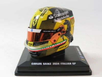 Looksmart Ferrari helmet #55 Carlos Sainz Italian GP 2024 1/5 LSHEL005 - Immagine 1 di 4