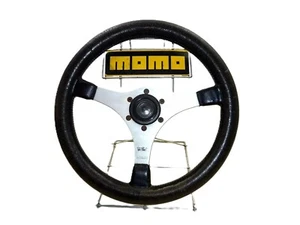 Jackie Stewart Lenkrad origin Momo Lederlenkrad Ø 340mm VW Käfer 1303 Golf 1 / 2 - Bild 1 von 7