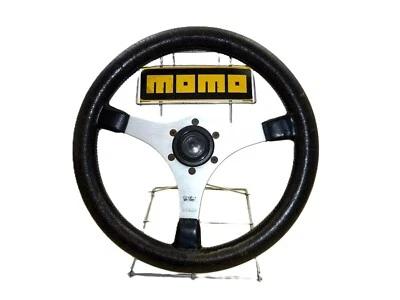 Jackie Stewart Lenkrad origin Momo Lederlenkrad Ø 340mm VW Käfer 1303 Golf 1 / 2 - Bild 1 von 4