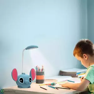 Stitch Kids LED Night Desk Lamp Children Toys Lilo &Stitch with Sharpener Gifts. - Picture 1 of 8