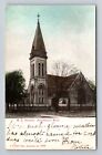 Greenville MI-Michigan, Methodist Episcopal Church, Antique, Vintage Postcard