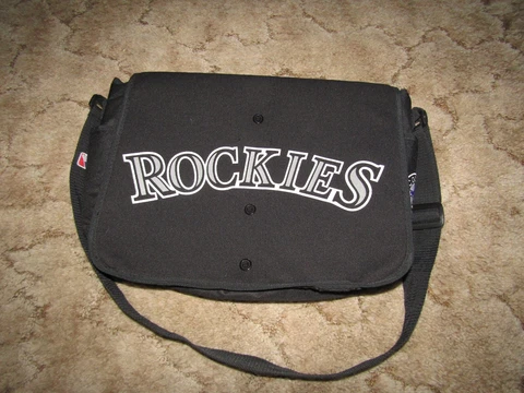 MLB Colorado Rockies Black Laptop Bag (Used/GREAT condition) Cover