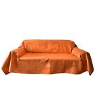 3-Seater Sofa Cover In Stain-Resistant Cotton - Scarf For 2 And 3-Seater Sofas