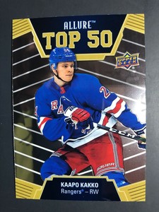 2019-20 Upper Deck Allure Kaapo Kakko Top 50 Rookie 