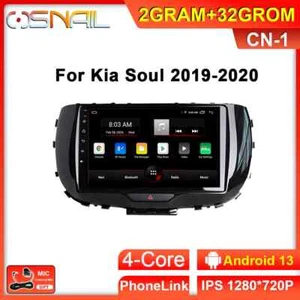 For Kia Soul Android Car Radio GPS Navi Carplay Stereo Multimedia Player Screen - Picture 1 of 21