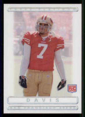2009 Topps Platinum Rookie White Refractors #136 Nate Davis /499 - Image 1 of 2