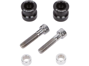 MOTO-D Swingarm Spools (8mm) - Black - Bild 1 von 4